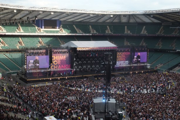 The Sounds of Change (Chime for Change) Concert at London's Twickenham Stadium, June 1st 2013, UK