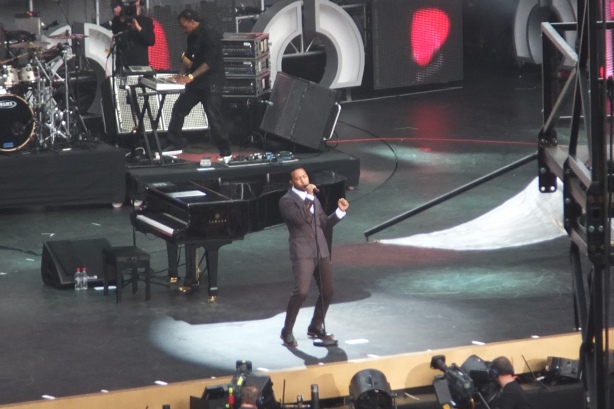 John Legend lives up to his name, Sounds of Change (Chime for Change) concert, London, June 1st 2013, UK